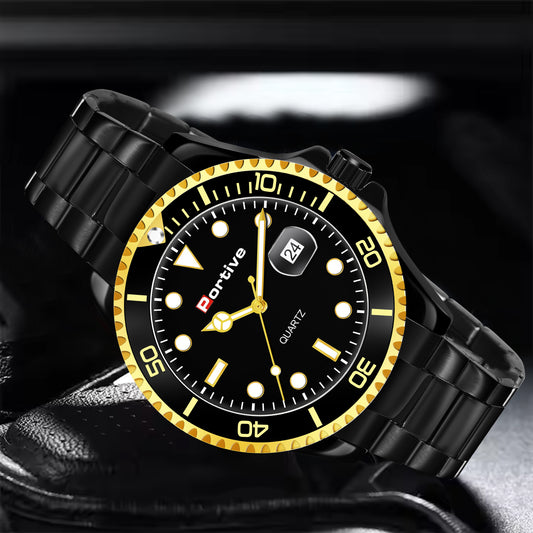 3006_PLAIN_BLACK_GOLD_BLACK_DIAL